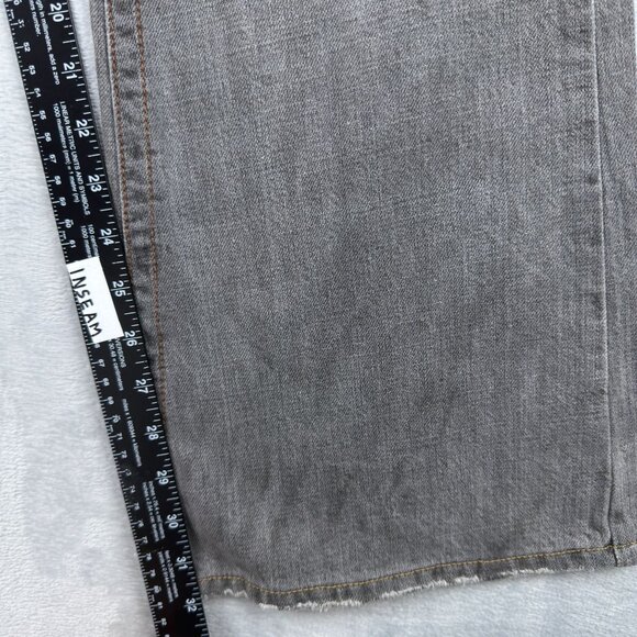 Guess Jeans Womens Bootcut Leg Size 32 Mid Rise 100% Cotton Gray Light Wash - Picture 9 of 12